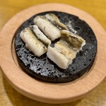 炉ノ鳥 - 穴子溶岩プレート焼き