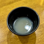 炉ノ鳥 - 貝出汁　アサリと水だけのスープ
