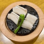 炉ノ鳥 - 穴子溶岩プレート焼き