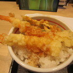 てんぷら・そば 門左衛門 - ミニ天丼