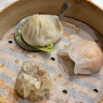 中国料理 獅子房 - 小籠包　海老餃子　焼売