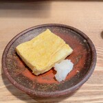 蕎麦ひら井 - 玉子焼き