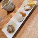 蕎麦ひら井 - おつまみ3種盛り