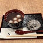 茶房いせはん - 白玉ぜんざい　1,050円