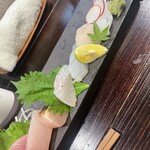 魚料理 あのの - お造り盛り合わせ