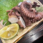 魚料理 あのの - タコのブツ切り