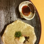 花見小路 - 鯛のわさびおろし添え