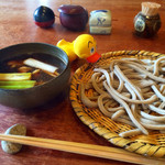 そば切り 山親爺 - 2014/12/13
      かも汁の太切り✨
      
      