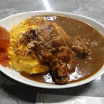 CURRY厨房 舶来亭 - 唐揚げカレー大盛り〜2辛