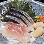 やまきや旅館 - 夕食（刺身）