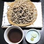 やまきや旅館 - 夕食（もり蕎麦）