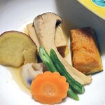 やまきや旅館 - 夕食（煮物）
