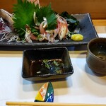 鮨処 匠 - 鯵たたきと髙清水