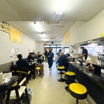 萬来亭 - 店内の様子