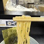 萬来亭 - 麺はこんな感じ〜♪（9月来訪時）