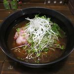 なおちゃん食堂 - 裏メニューのラーメン（650円）