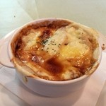 熱々オニオングラタンスープ