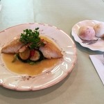 洋風料理 デリス - カレイのポワレ バーターソース