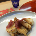 濱乃屋 - ホッキ 生姜醤油で