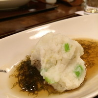 浅草むぎとろ 本店 - 小甘鯛かぶら蒸し。