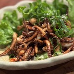 Moegi - この「ゲソしょうゆ焼き」中毒性高し (｡º∀º) ۶)))ﾔﾊﾞ