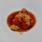 馳走西健一 - 焼津の苺「きらぴ香」のコンポート風