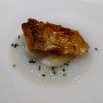 馳走西健一 - 白川（白甘鯛）の鱗焼き