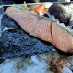 ヨークマート - 料理写真:鮭のり弁