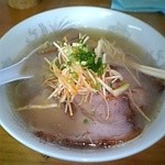 めんじゃらけ - ねぎ塩ラーメン