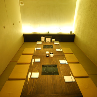 ～40名ご予約可！空間にこだわった完全個室もご用意。