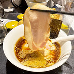 Japanese Soba Noodles 蔦 - 四万十ポークのロースチャーシュー