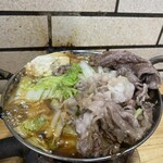 すき焼･鍋物 なべや - 完成〜ヽ(*＾ω＾*)ﾉ