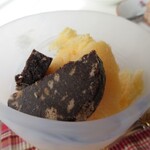 ラ・ルチア - チョコレート＆コーヒー＆ビスケット、バニラアイス