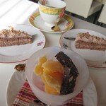 ラ・ルチア - ランチにセットのコーヒーとデザート