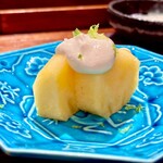 薪鳥新神戸 - 〆は柿の白和えを