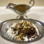 かれーの店 うどん  - オイスターゴッド