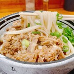 麺処 綿谷 - 牛肉ぶっかけ小（580円）_2025年12月