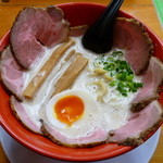 俺のラーメン あっぱれ屋 - 濁とろ塩チャーシューメン（H26.12.11)