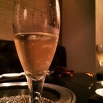 焼肉yamazon - モエで乾杯