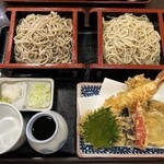 長寿庵 - 料理写真:二色天せいろ！
