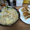 ラーメン まるとも - タンメン（\950）と餃子（\350）