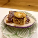 穴子料理と地酒 浅草 川井 - 穴子とあけび椎茸味噌