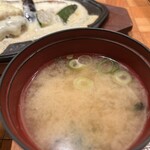 君のハンバーグを食べたい ナゴヤノリタケガーデン - 味噌汁