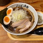 利尻らーめん味楽 - 焼き醤油スペシャル＋味付け玉子