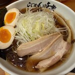 利尻らーめん味楽 - 焼き醤油スペシャル＋味付け玉子