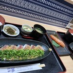 海鮮屋 はじめの一歩 - ごま鯖定食1800円