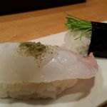 鮨処 竜敏 - きんき炙り めねぎ