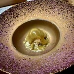 鮨KOUMEI - 肝ソースとシャリ