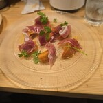 カジュアルフレンチBar 7FUKU - 柿と生ハム