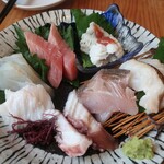 恵風和暢　あっと - ・コース 刺身盛り合せ